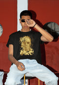 Printed photo op Black t shirt