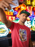 Cosmic Kat Classic Red T Shirts