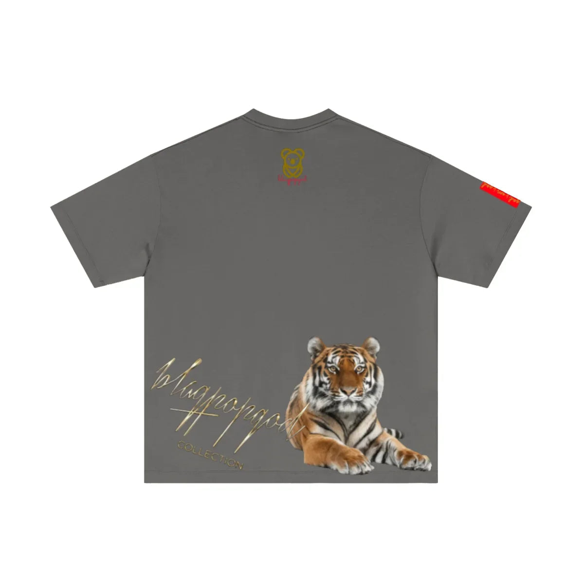 180GSM Men's Low-Shrink Lightweight Cotton T-Shirt Dark gray