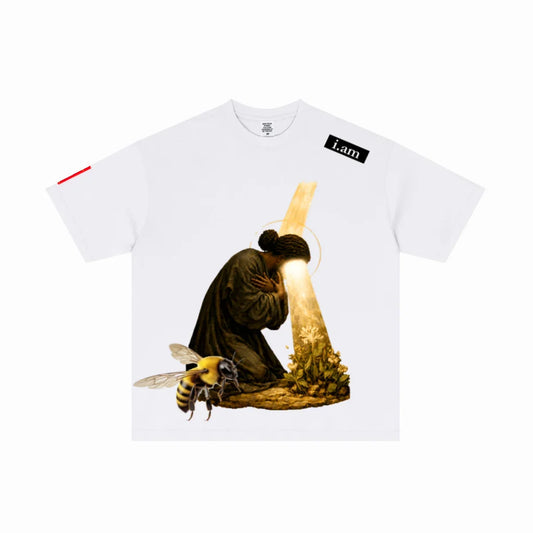 180GSM Men's Low-Shrink Lightweight Cotton T-Shirt  White