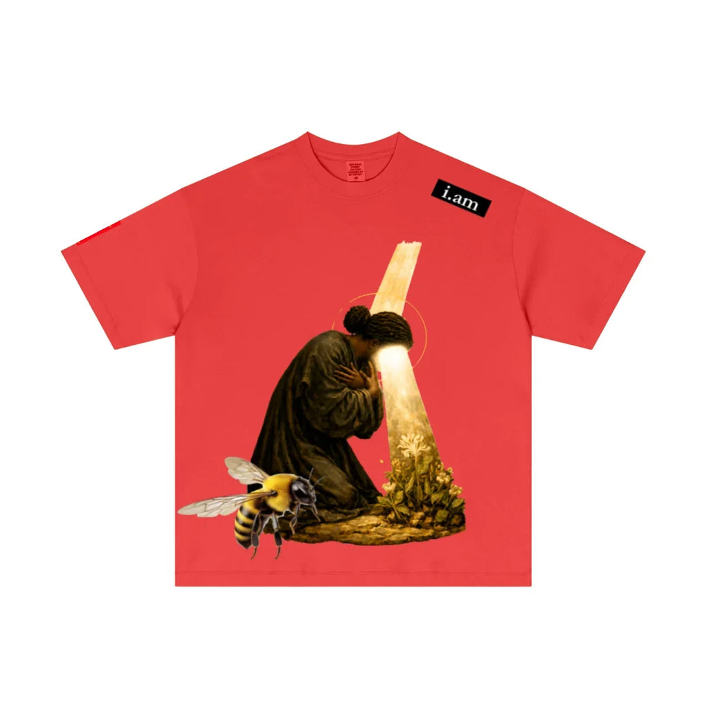 Light Bearer Lightweight Cotton Tee — Red