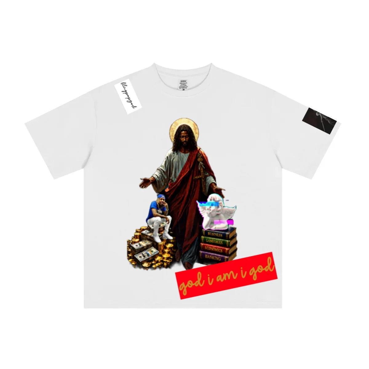 235GSM Men's Low-Shrink Cool-Touch Cotton T-Shirt  White