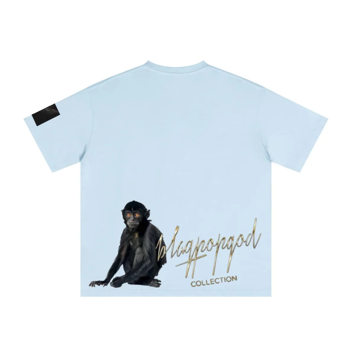 235GSM Men's Low-Shrink Cool-Touch Cotton T-Shirt Light blue