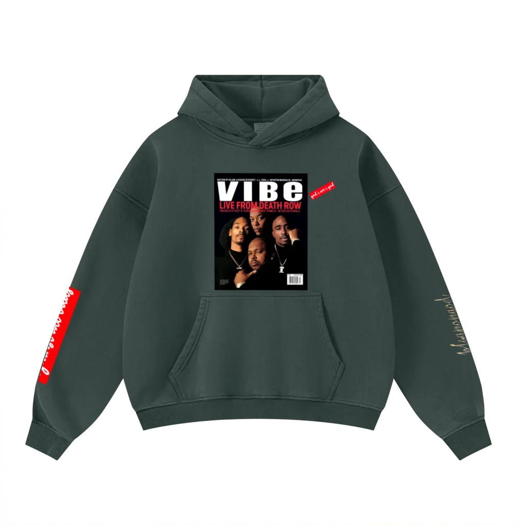 All Odds Washed Heavyweight Hoodie — Green