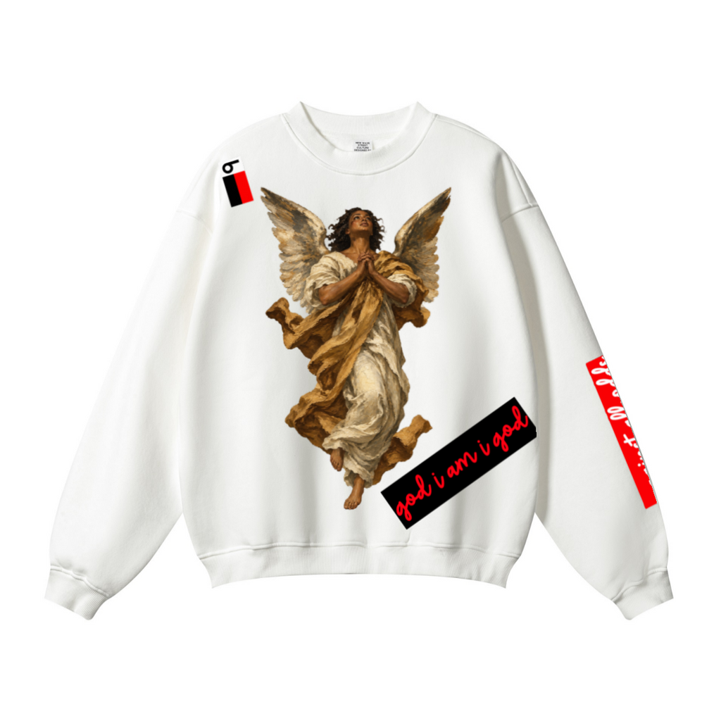 Have O-no Mercy men's Crewneck Sweatshirt — White