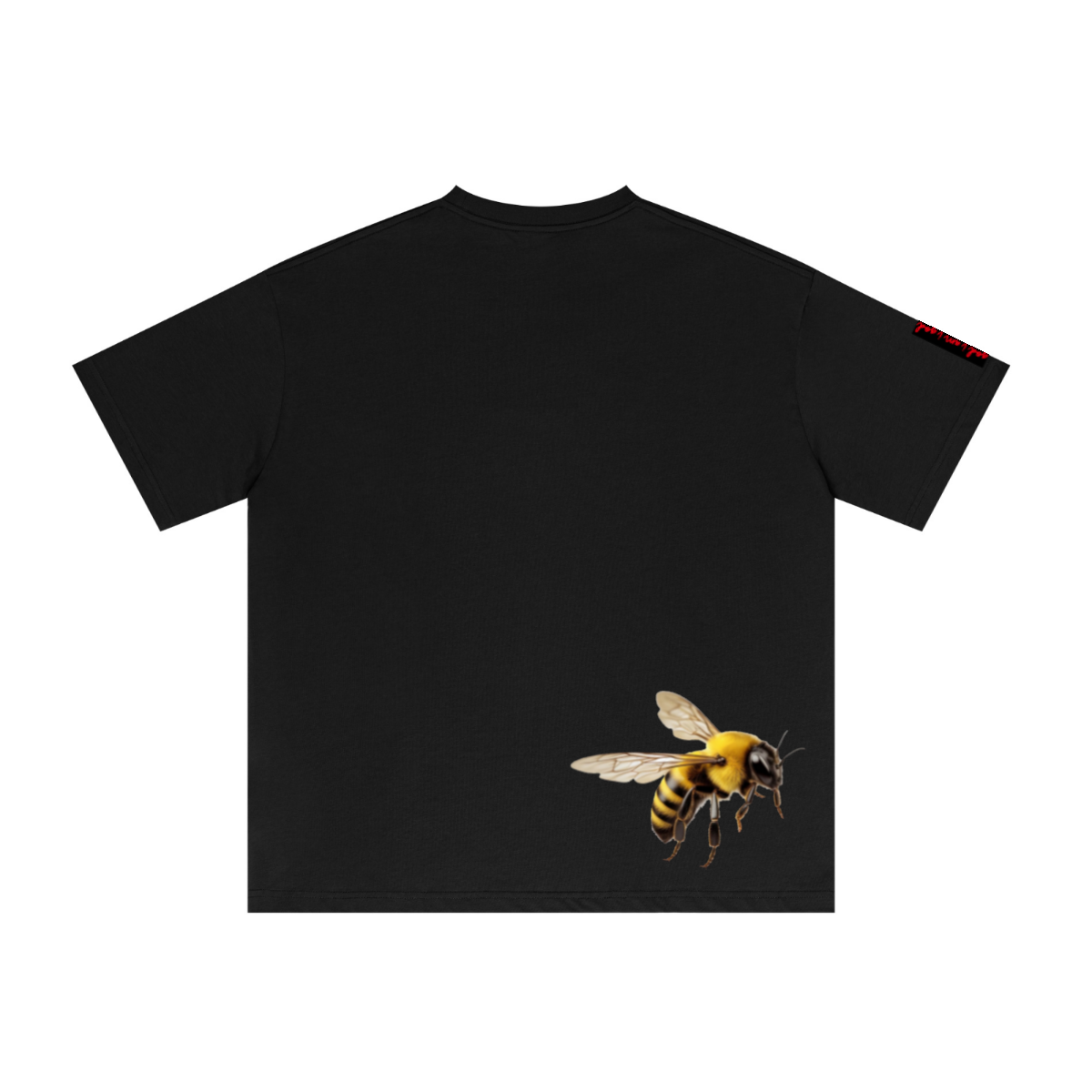 235GSM Men's Low-Shrink Cool-Touch Cotton T-Shirt Black