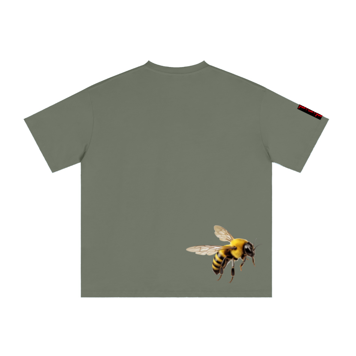 235GSM Men's Low-Shrink Cool-Touch Cotton T-Shirt Green