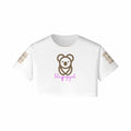 Esquire logo lady crop top