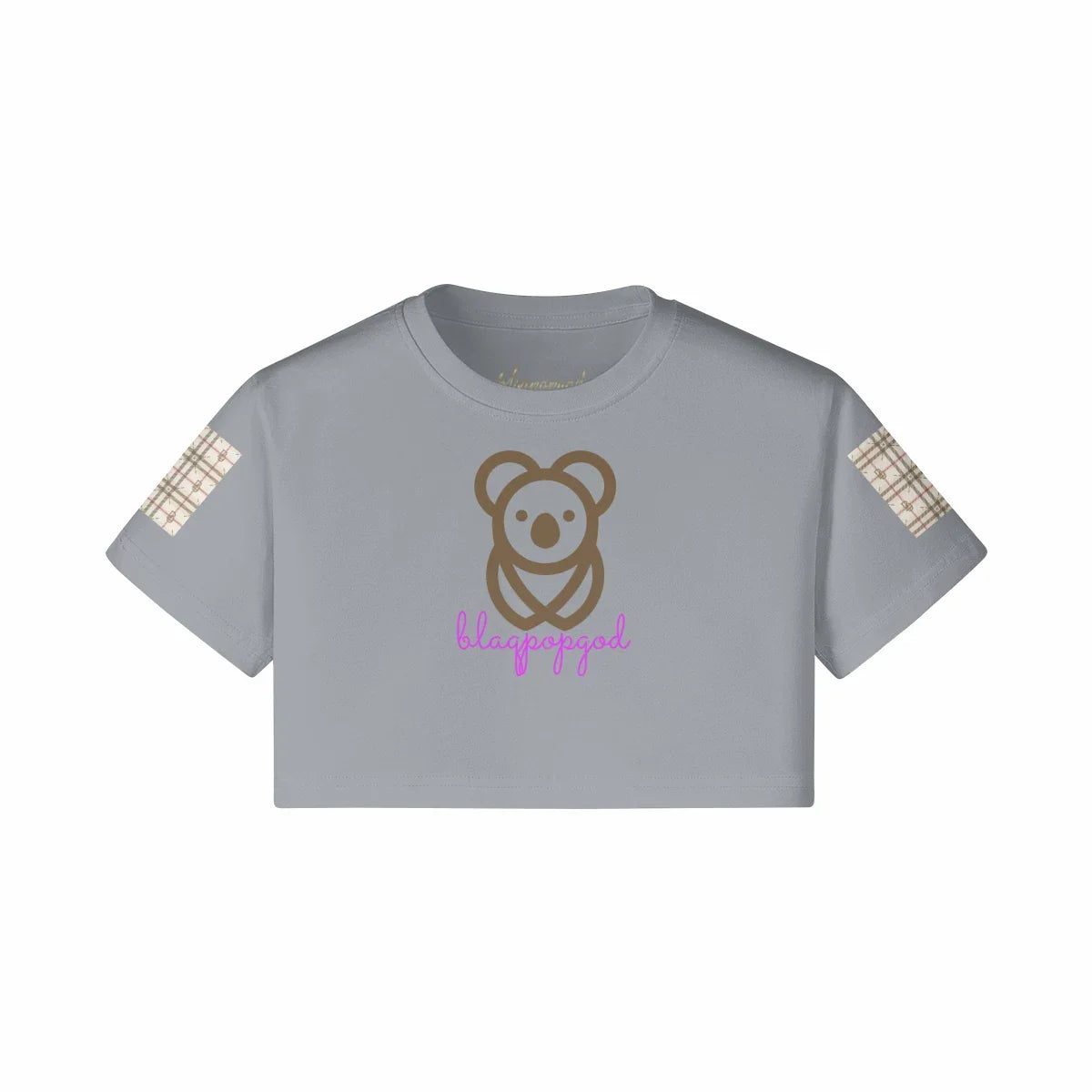 Esquire logo lady crop top
