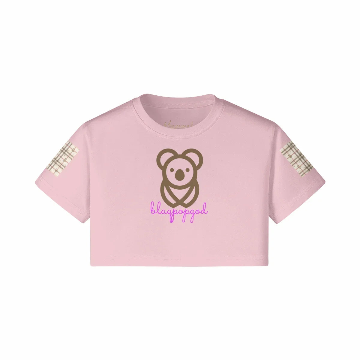 Esquire logo lady crop top
