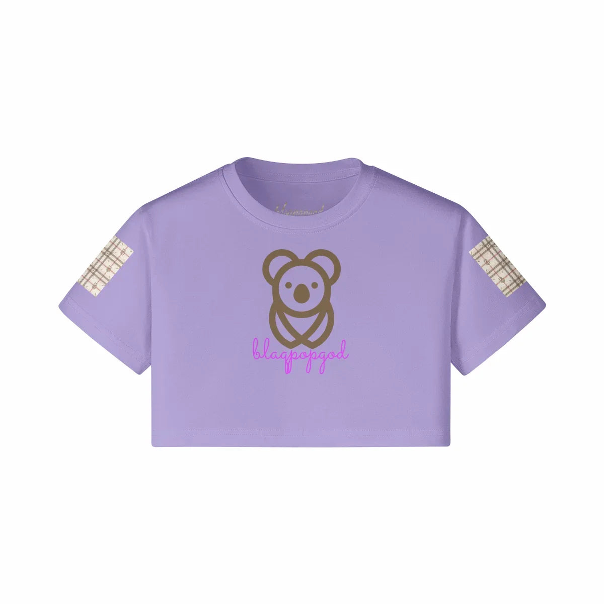 Esquire logo lady crop top